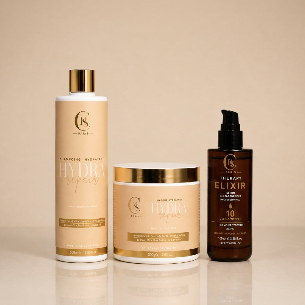Ma Routine Hydratation & Protection — Shampooing, Masque & Sérum