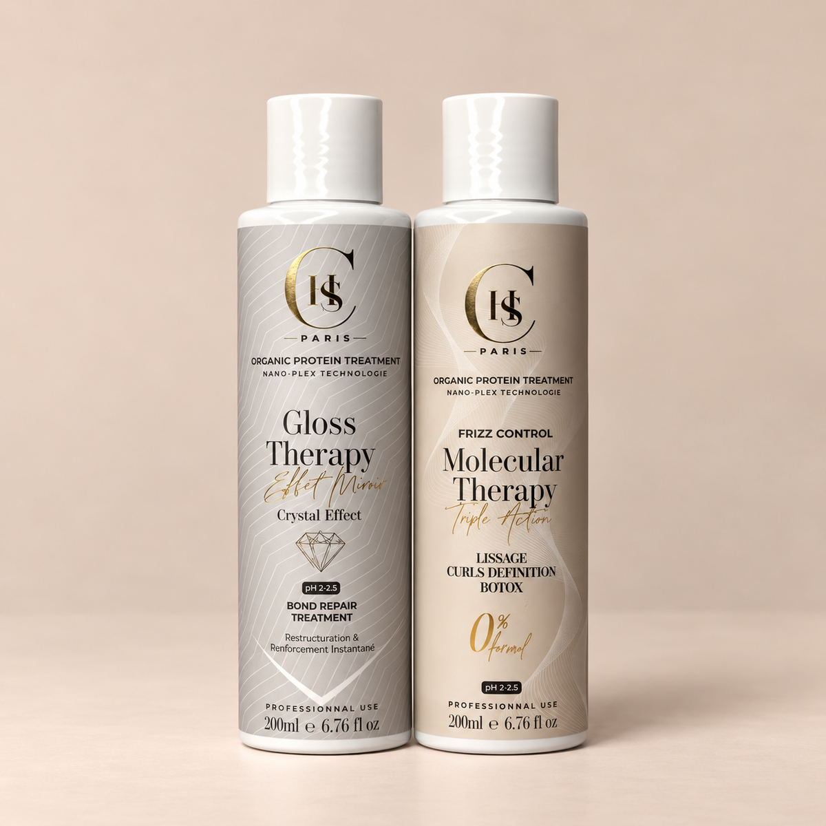 DUO Lissage Molecular therapy + Soin botox Gloss therapy 200ml