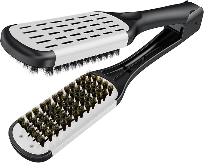 Brosse lissante 2 en 1