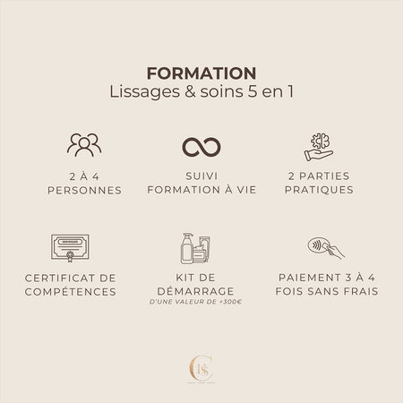 FORMATION PRÉSENTIELLE Lissages et Soins 5en1